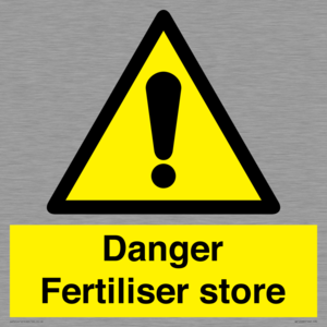 Danger Fertiliser store